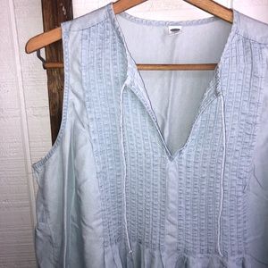 Old Navy Light Blue Denim Dress